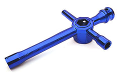 Integy Universal Cross Hex Wrench 5.5mm, 7mm, 8mm, 10mm, 12mm & 17mm (OBM-1466BLUE) Integy