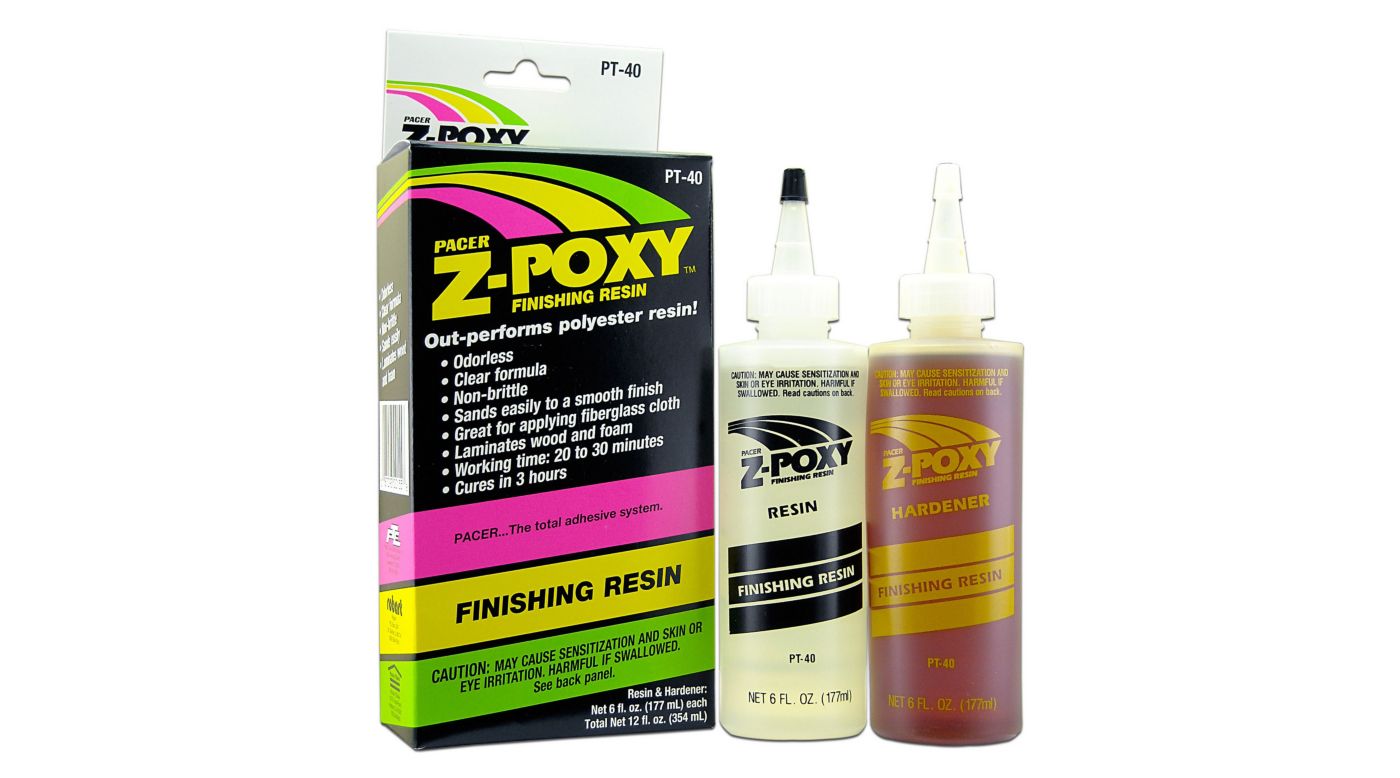 Zap Z-Poxy Finishing Resin, 12 oz (PAAPT40)