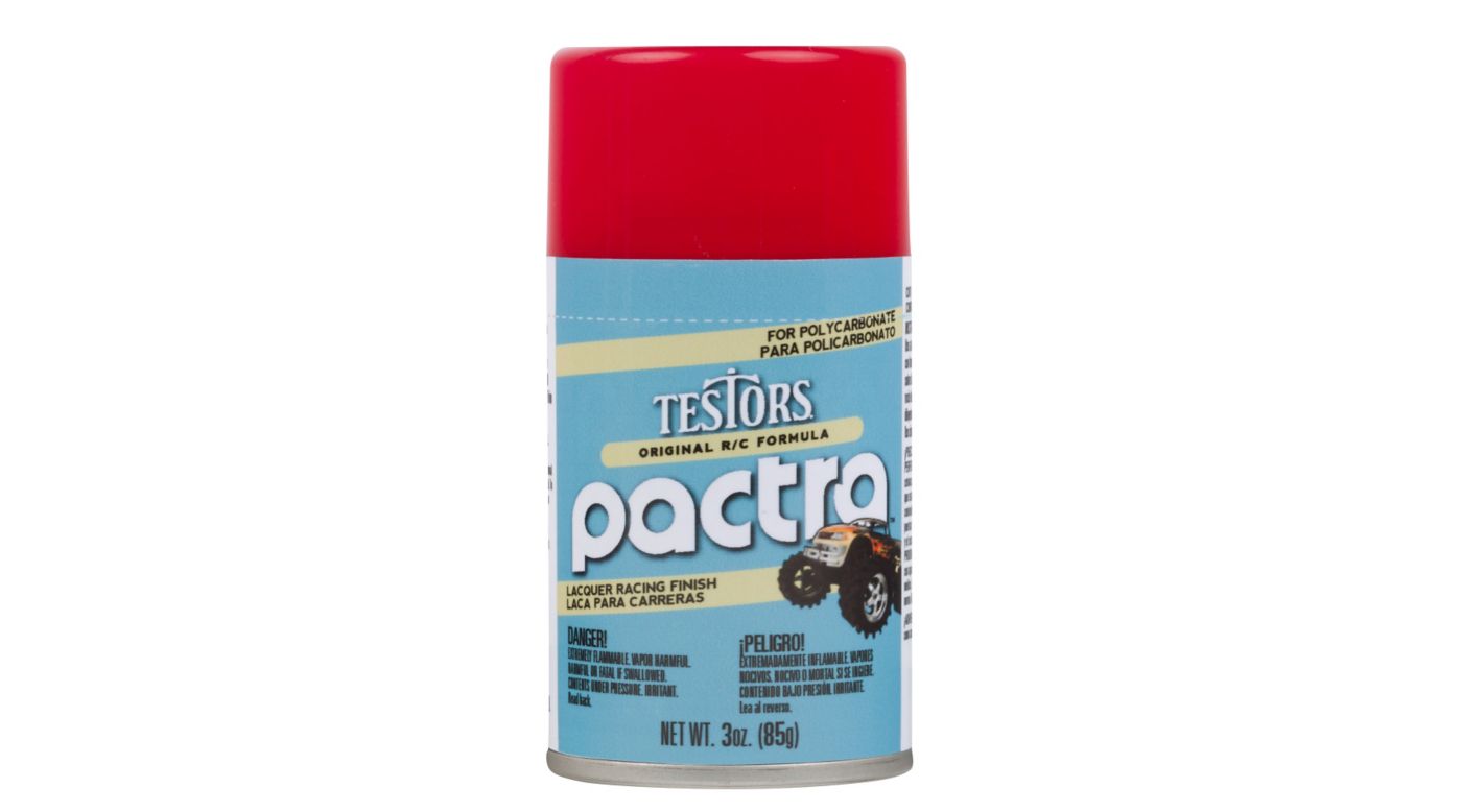 Pactra Bright Red RC Lacquer Spray 3oz (PAC303404)