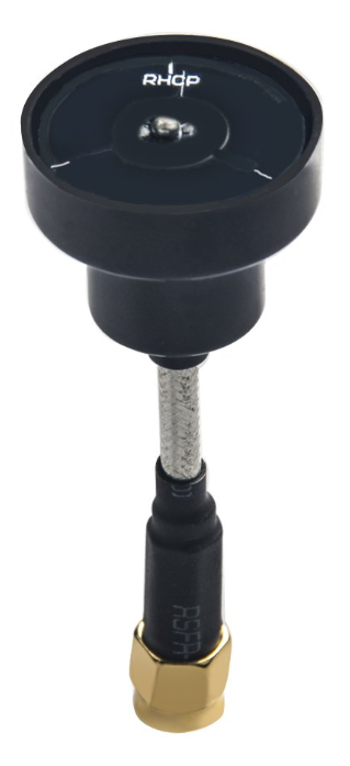 Wolfwhoop PC11 5.8GHz 5dBi RHCP Omnidirectional Pagoda Antenna (Black)