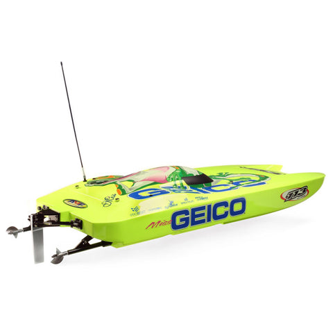 ProBoat Miss GEICO Zelos 36" Twin Brushless Catamaran RTR (PRB08040)
