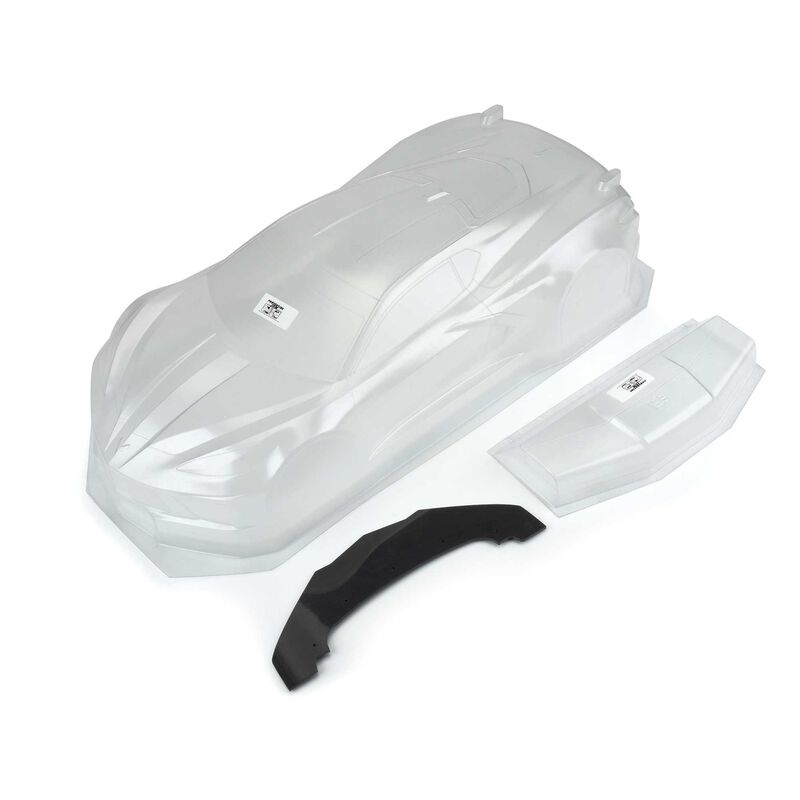 PROTOform Corvette C8 Clear Body Felony & Infraction (PRM157700) Horizon Hobby