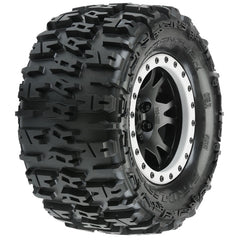Pro-Line 1/5 Trencher Pro-Loc F/R 4.3" X-MAXX MTD 24mm Blk/Gry Impulse (2) (PRO1015113)