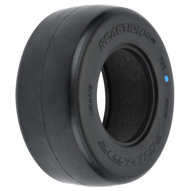 Pro-Line 1/10 Reaction HP Ultra Blue Rear 2.2"/3.0" Drag Tires (2)  (PRO1017003)