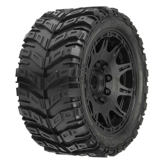 Pro-Line 1/6 Masher X HP BELTED Fr/Rr 5.7" Tires 24mm Raid (2) (PRO1017610)