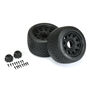 Pro-Line 1/8 Road Rage F/R 3.8" MT Tires Mounted 17mm Blk Raid (2) Item (PRO117710) Horizon Hobby