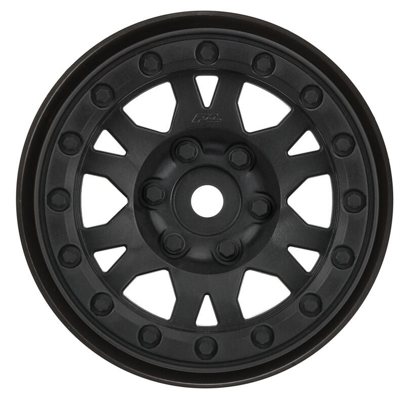 Pro-Line 1/10 Impulse Front/Rear 1.9" 12mm Rock Crawler Wheels (2) Black (PRO276903) Horizon Hobby