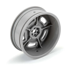 Pro-Line 2792-05 : 1/10 Slot Mag Drag Spec 2.2" Front Wheels, Stone Gray (2): Slash 2WD, DR10 (PRO279205) Horizon Hobby