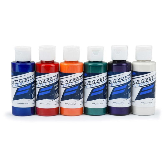Pro-Line RC Body Paint, All Pearl Set (6 Pack) (PRO632306)