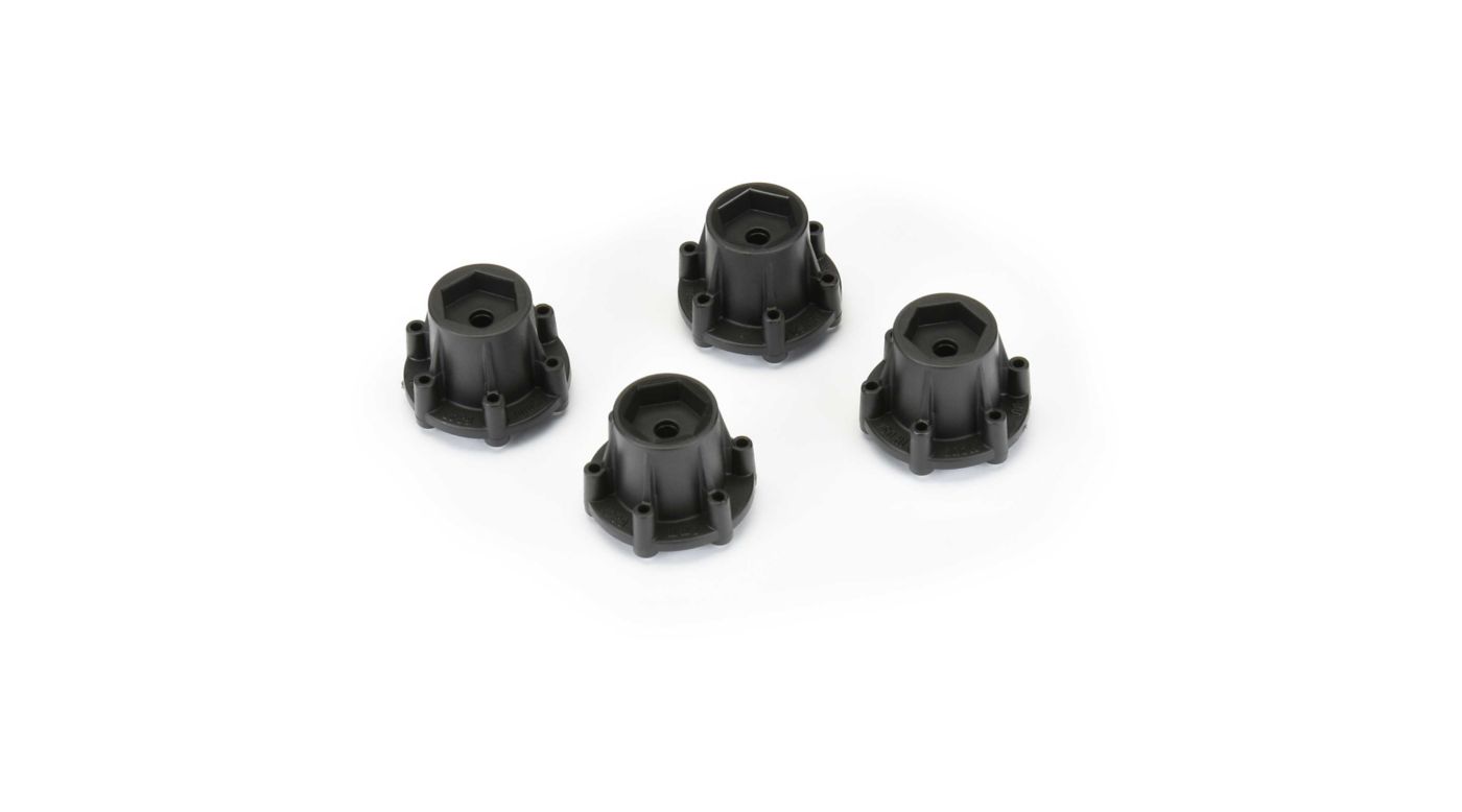 Pro-Line 6x30 to 14mm Hex Adapters for 6x30 2.8" Wheels (4) (PRO634700) Horizon Hobby