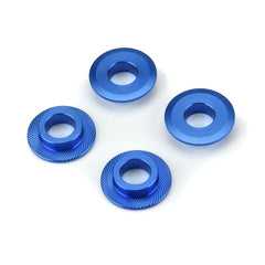 Pro-Line 1/5 Billet Adapter Washer Aluminum F/R (4) Blue (PRO637900)
