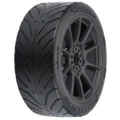 Pro-Line 1/8 Avenger HP BELTED S3 Fr/Rr Buggy Tires Mounted 17mm Black (2) (PRO906921)