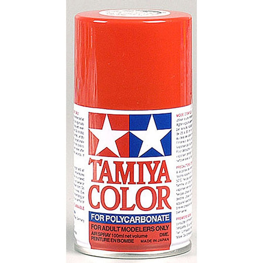 Tamiya Polycarbonate PS-34 Bright Red, Spray 100 ml (TAM86034)
