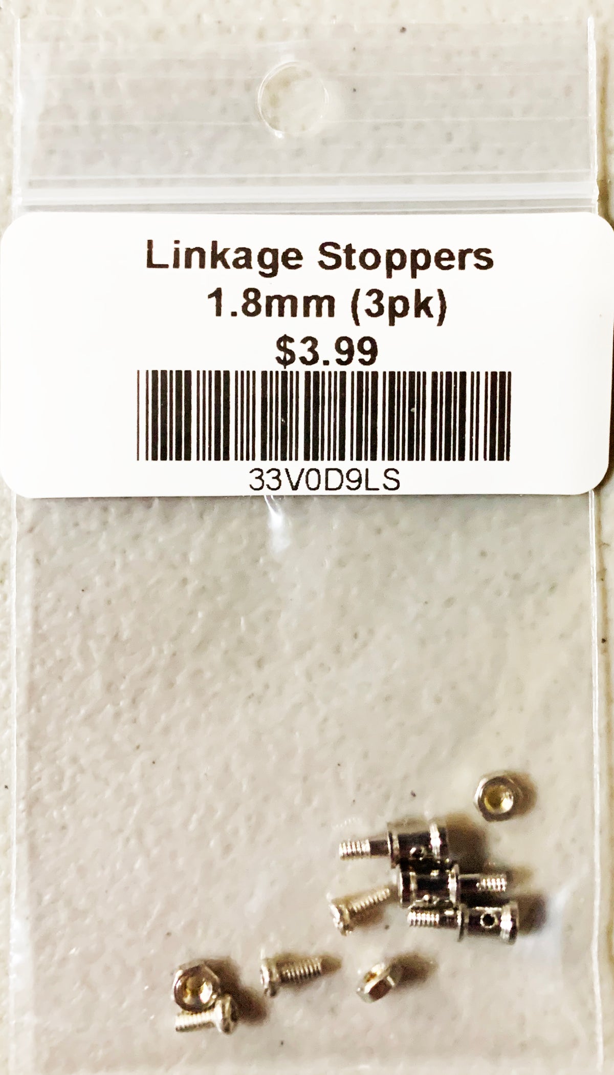 Linkage Stoppers 1.8mm (3pk)