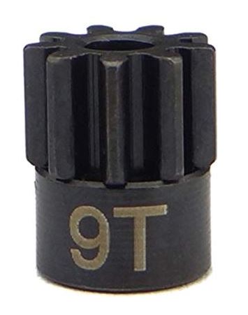 Hot Racing Short Steel pinion gear 9t (HRCSG32X09)
