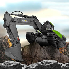 IMEX Huina R 1/14 22CH RC Excavator Alloy Bucket Vehicle (HUN11593)