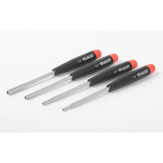 RC4WD Precision Metric Hex Nut Driver Set (4pc) (RC4ZF0030)