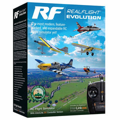 RealFlight Evolution RC Flight Simulator with InterLink DX Controller (RFL2000)