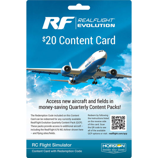 RealFlight Content Card $20 (RFL2002)
