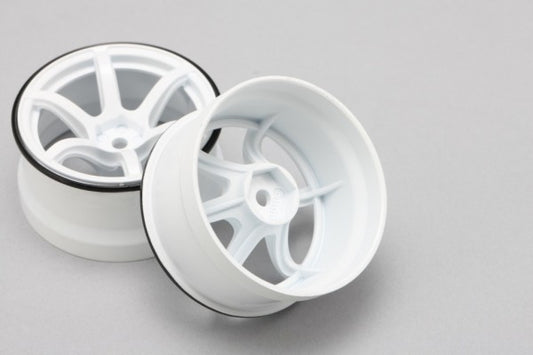 Yokomo RP Drift Wheel High Traction Type White (RP-6313W6A)