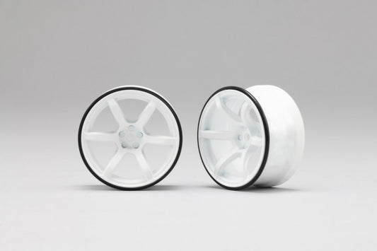 Yokomo RP Drift Wheel High Traction Type White (RP-6313W6A)
