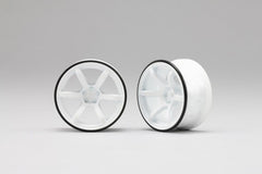 Yokomo RP Drift Wheel High Traction Type White (RP-6313W6A)