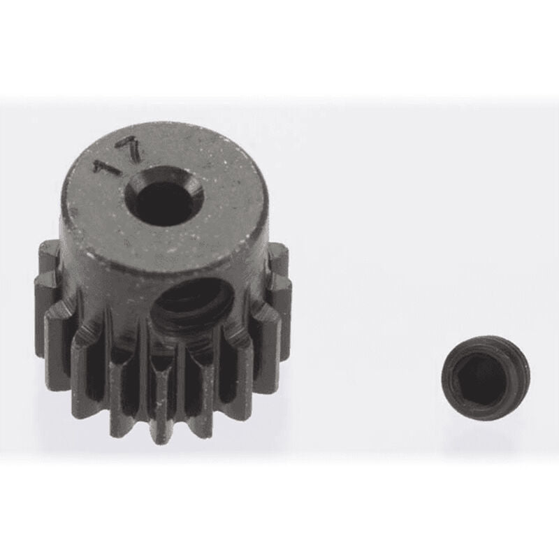 Robinson Racing 0.5 Module Hard Blackened Steel Mini Pinion 2mm, 17T (RRP1817) Horizon Hobby