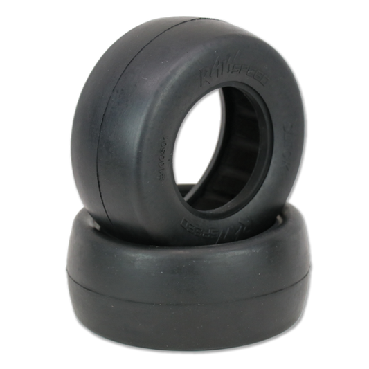 Raw Speed Slick - SCT / No-Prep Drag Tires w/Inserts 2.2x3" (1 pr) (White) 100501CB Raw Speed