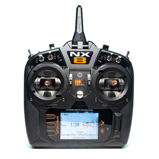 Spektrum NX8 8-Channel DSMX Transmitter with AR8020T Telemetry Receiver (SPM8200)