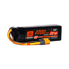 Spektrum 14.8V 2200mAh 4S 30C Smart LiPo G2: IC3 (SPMX224S30)