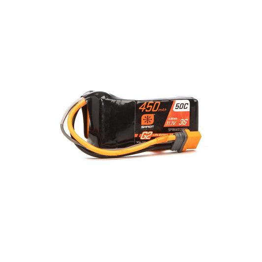Spektrum 450mAh 3S 11.1V 50C Smart G2 LiPo Battery: IC2 (SPMX4503S50)