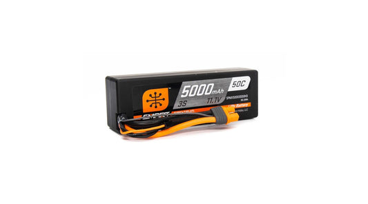 Spektrum 11.1V 5000mAh 3S 50C Smart Hardcase LiPo Battery IC3 (SPMX50003S50H3)