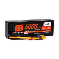 Spektrum 11.1V 5000mAh 3S 50C Smart LiPo G2 Hard Case: IC3 (SPMX53S50H3)