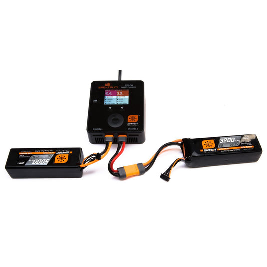 Spektrum 22.2V 7000mAh 6S 30C Smart LiPo Battery, IC5 (SPMX70006S30)
