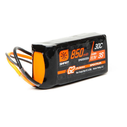 Spektrum 850mAh 3S 11.1V Smart G2 30C; IC2 (SPMX8503S30)