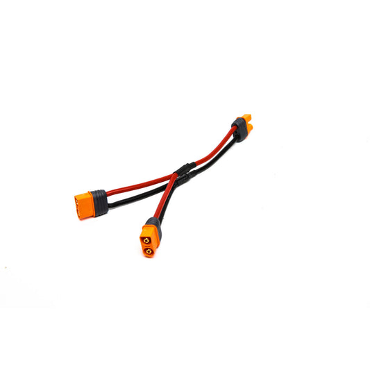 Spektrum: Parallel Y-Harness: IC3 Battery with 6" Wires, 13 AWG (SPMXCA307)