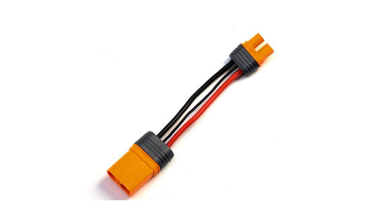 Spektrum Adapter: IC3 Battery / IC5 Device, 4"/100mm Wire 10 AWG Spektrum (SPMXCA507)