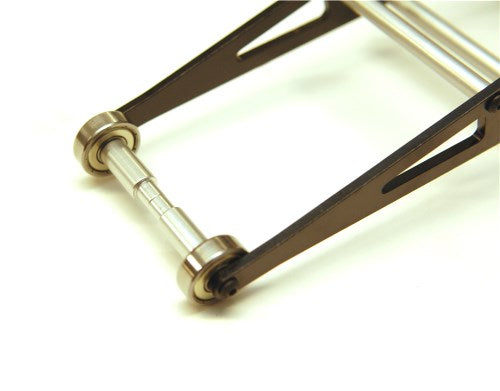 ST Racing CNC Machined Aluminum Wheelie Bar Kit For Slash 2WD/Rustler/Bandit (Silver) (ST3678WS) STRC