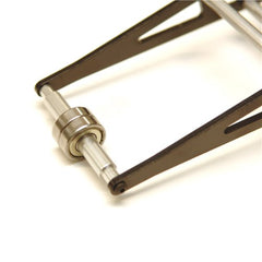 STRC CNC Machined Aluminum Wheelie Bar Kit For Slash 2WD/Rustler/Bandit (Silver) (ST3678WS)
