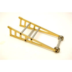 STRC CNC Machined Aluminum Wheelie Bar Kit For Slash 2WD/Rustler/Bandit (Gold, Limited) (ST3678WD)