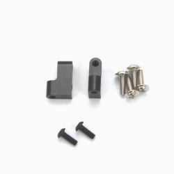 ST Racing CNC Machined Aluminum Servo Mounts (1 Pair) (Black) STA80072SBK STRC