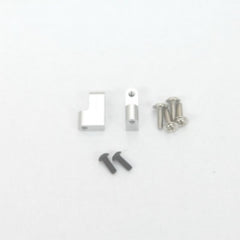 ST Racing CNC Machined Aluminum Servo Mounts (1 Pair) (Silver) STA80072SG
