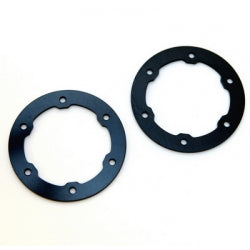 CNC Machined Aluminum LW Beadlock Rings For Pro-line Slash/Slayer Epic/Split Six Rims (1 Pair) Black (STP6236BK)