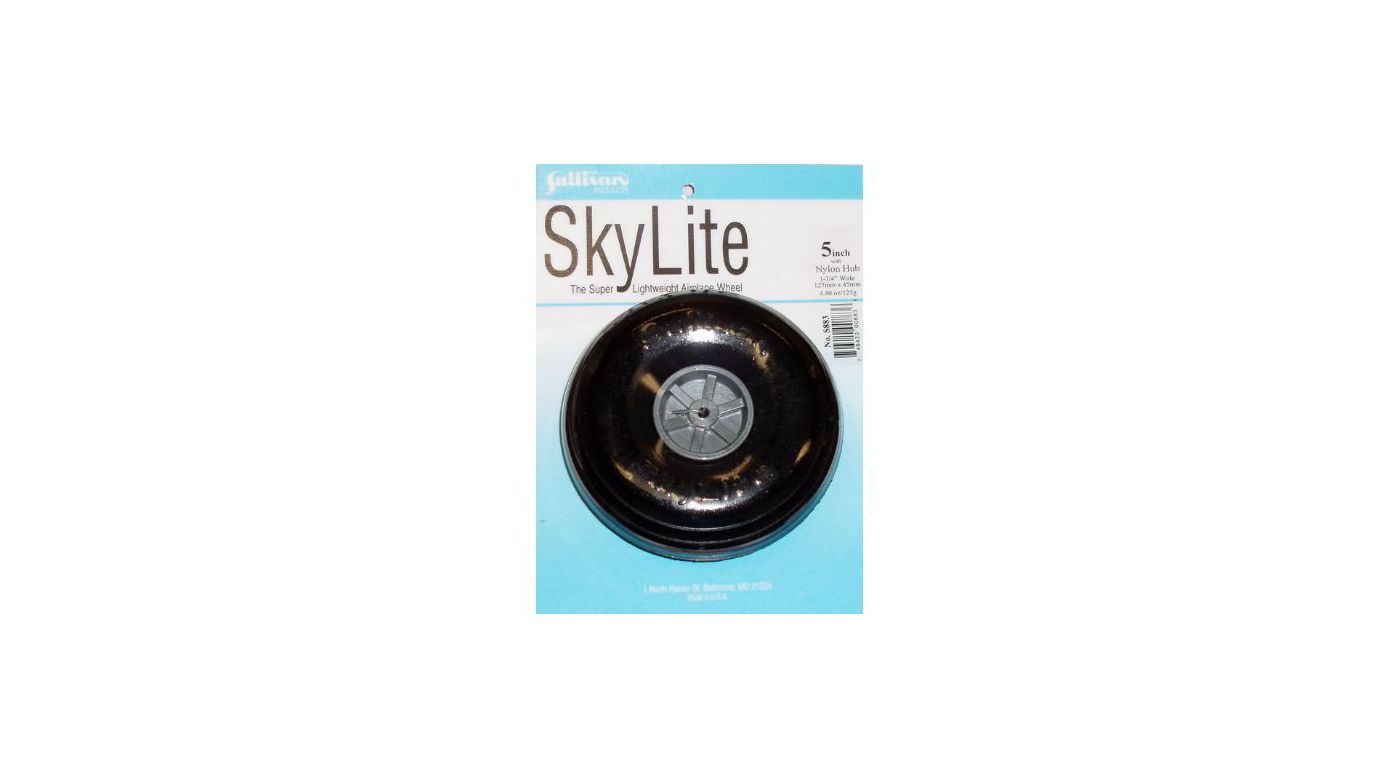 Sullivan Skylite Wheel w/Tread 5" (1 wheel and tire included) SUL883
