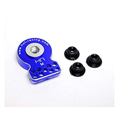 Hot Racing Medium Duty Aluminum Servo Saver (Blue) (SHS88M)