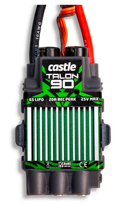 Castle Creations Talon 90-Amp 25V BL ESC W/20amp BEC (CSE010009700)