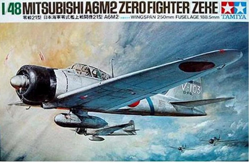 Tamiya 1/48 A6M2 Zero Fighter Type 21 (TAM61016)