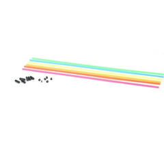 Du-Bro Antenna Tube Assortment with Caps, Neon (DUB23551ECH)