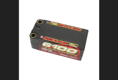 Gens ace Redline Series 6100mAh 7.4V 130C 2S2P HardCase Shorty Lipo Battery
