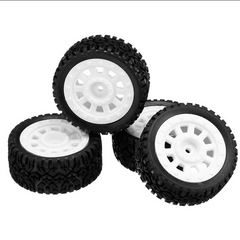IMEX Rally Tire Set (Rubber) (IMX16355)
